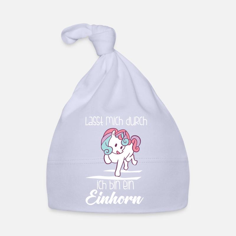 Einhorn, Lass mich durch ich bin ein Einhorn Baby Bio-Mütze