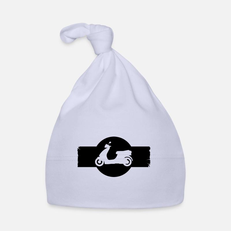 Mofa - Motorroller - Moped Baby Bio-Mütze