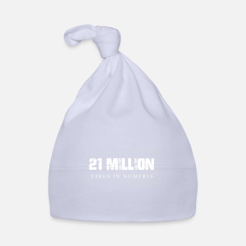 21 Million - Bitcoin - Veris in Numeris Baby Bio-Mütze