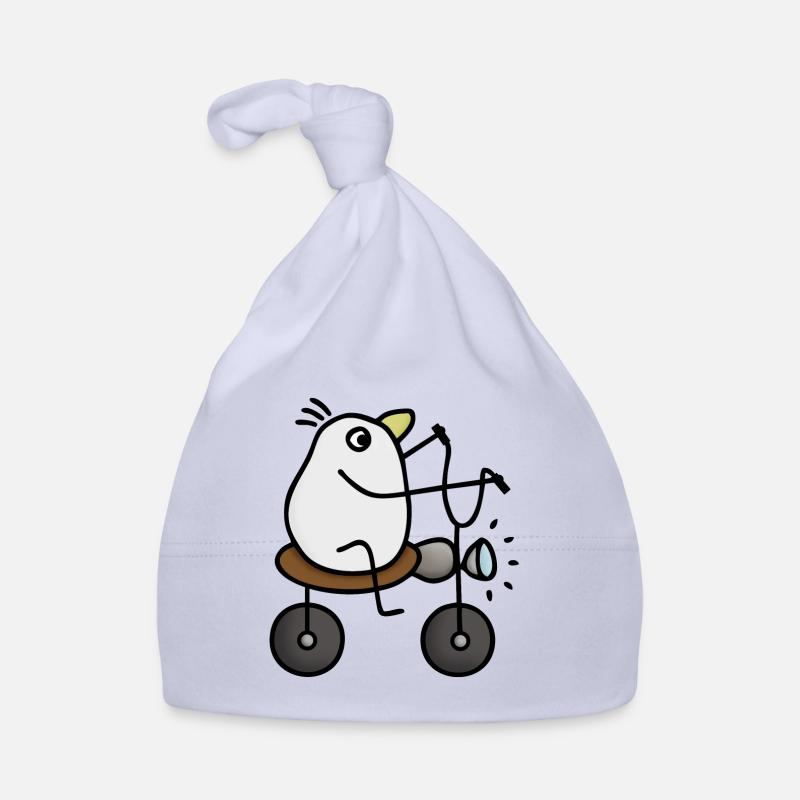 Vogel Motorradfahrer Chopper Baby Bio-Mütze