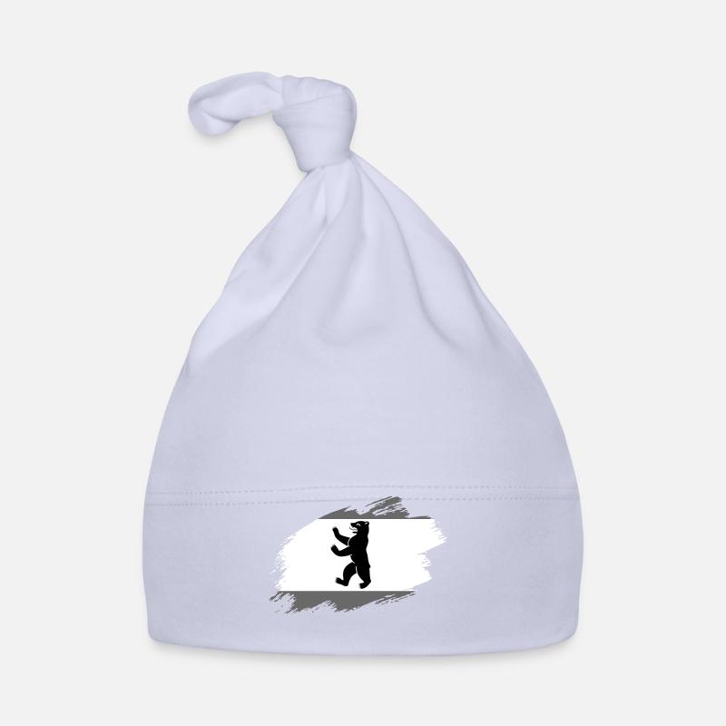 Berlin Berlin ours drapeau drapeau capitale capitale Bonnet bio Bébé