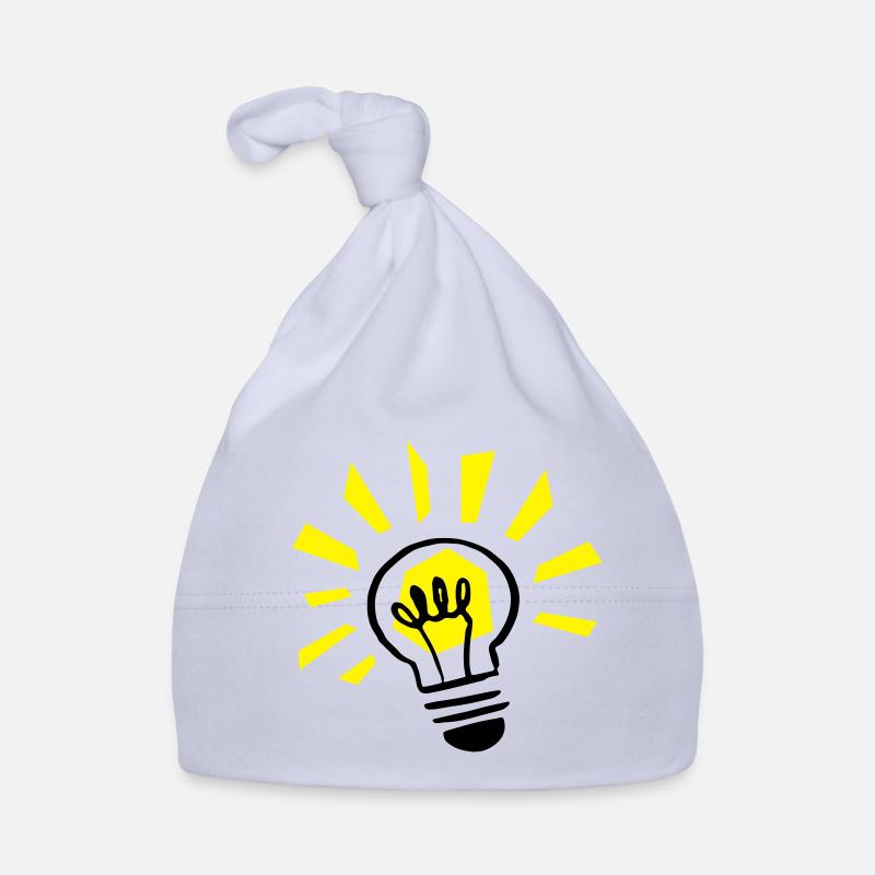 Ampoules lumineuses / light bulb shining Bonnet bio Bébé