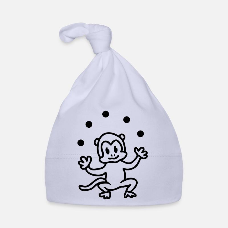Zirkusaffe - line Baby Bio-Mütze