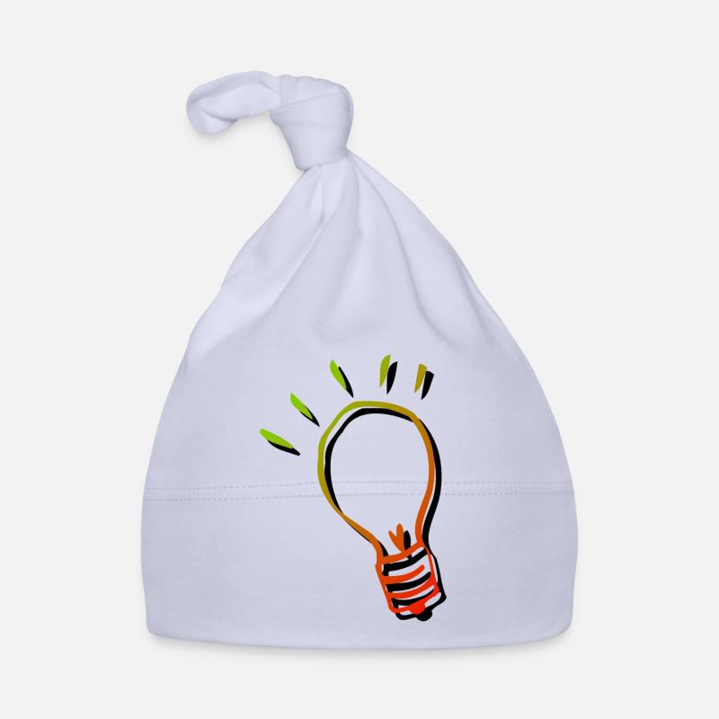 lumière - Bonnet bio Bébé - ciel