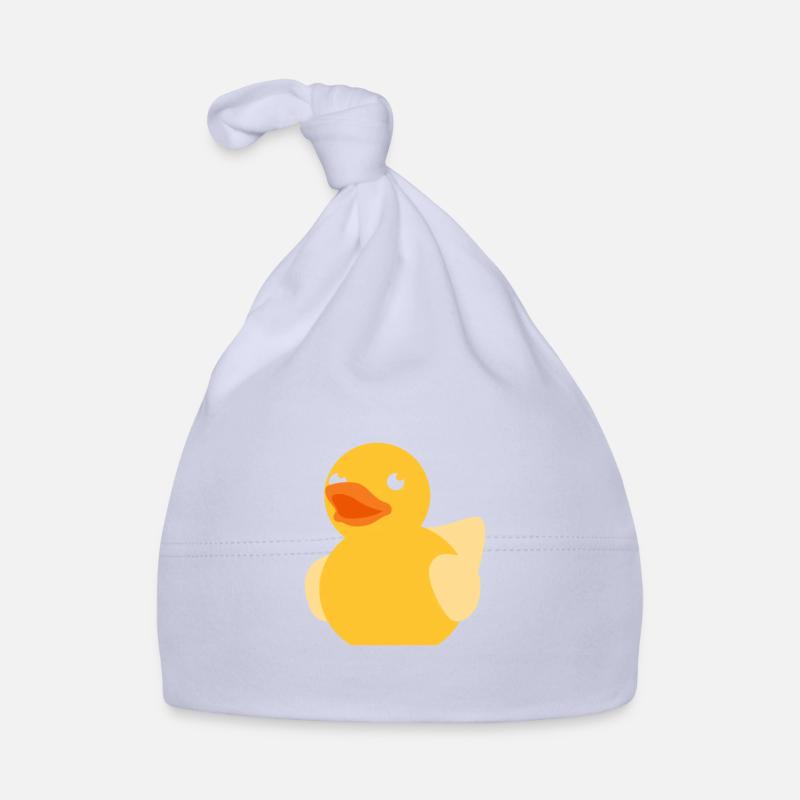 Rubber duck rubber duck duckling Organic Baby Cap