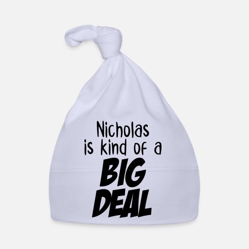 Nicholas ist eine große Sache Baby Bio-Mütze