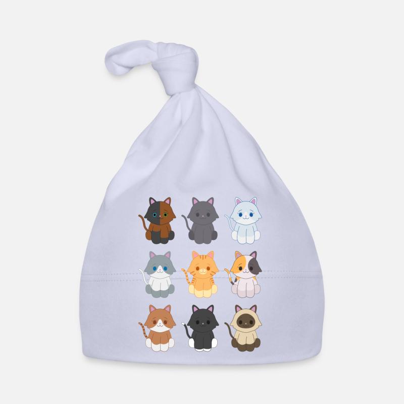 9 petits chatons Bonnet bio Bébé