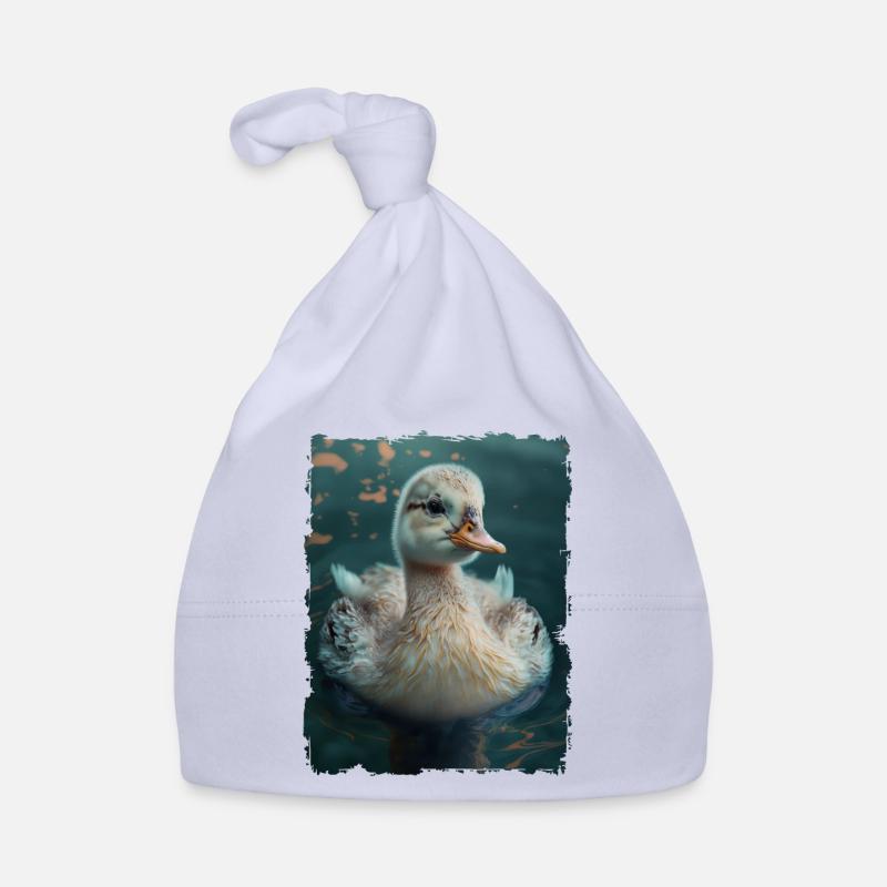 Canard mignon canard mignon canard Bonnet bio Bébé