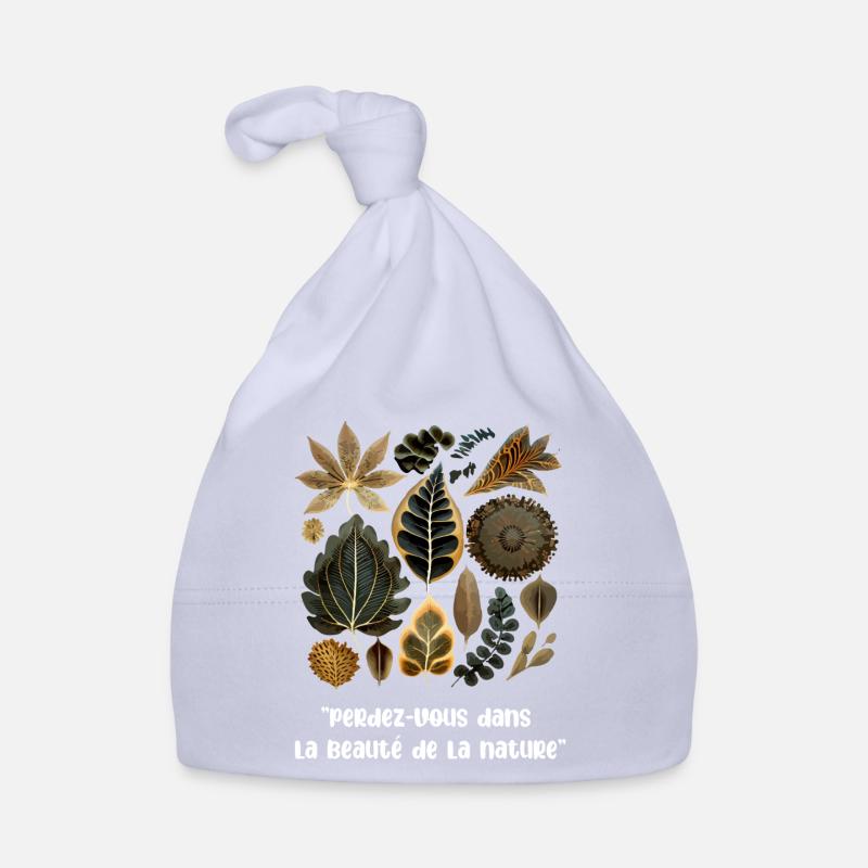 Perdez vous dans la beauté de la nature Bonnet bio Bébé