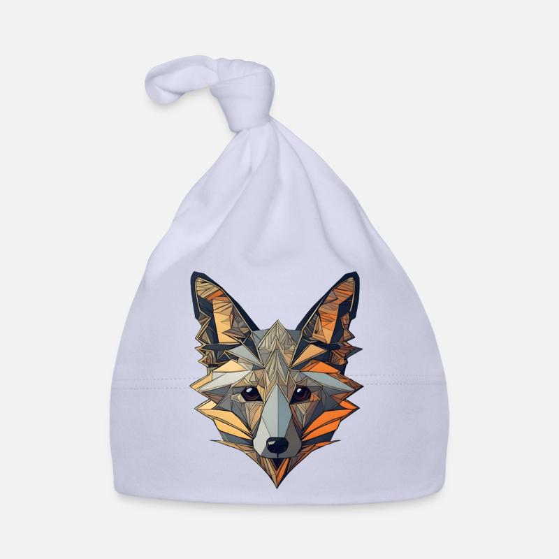 Art abstrait Fox Bonnet bio Bébé