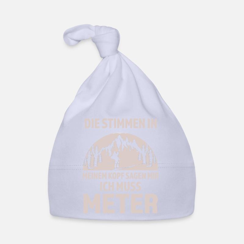 Wandern Berge Berg Geschenk Baby Bio-Mütze