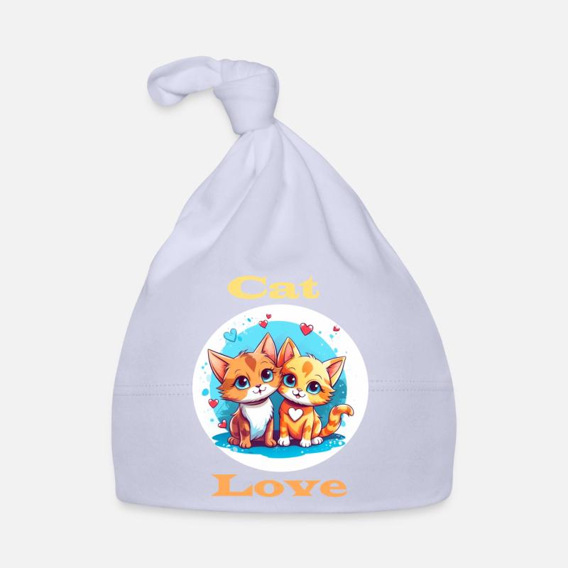 Amour de chat Bonnet bio Bébé
