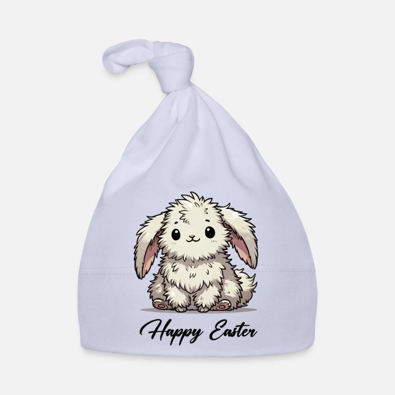hase comic tier Baby Bio-Mütze