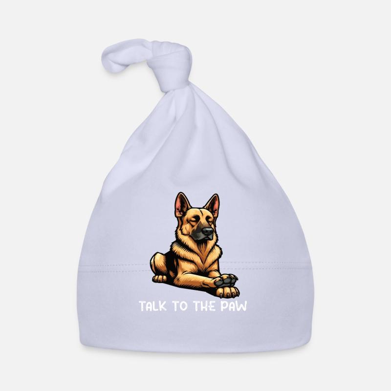 Talk to the Paw German Shepherd Organic Baby Cap