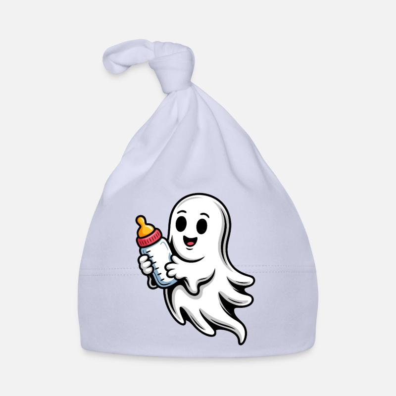 Kleiner Geist mit Fläschchen Baby Bio-Mütze
