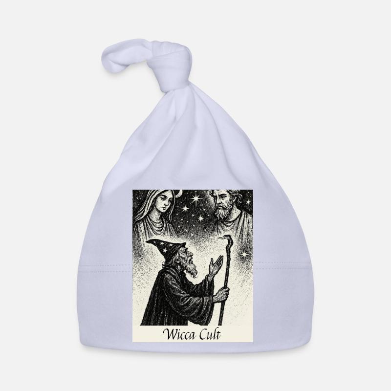 Wicca Cult - Bonnet bio Bébé - ciel
