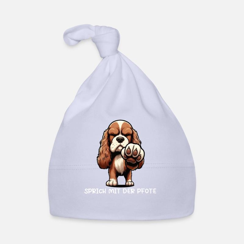 Parle à la patte Cocker Spaniel Cocker Dog Bonnet bio Bébé