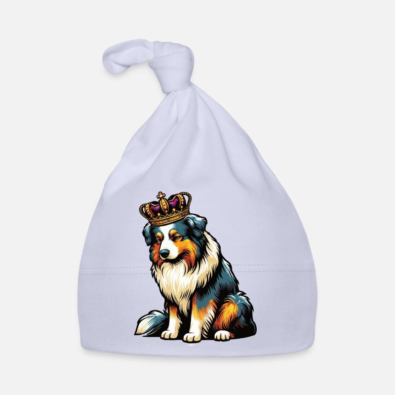 Australian Shepherd Aussie Aussiebesitzer Aussies Baby Bio-Mütze