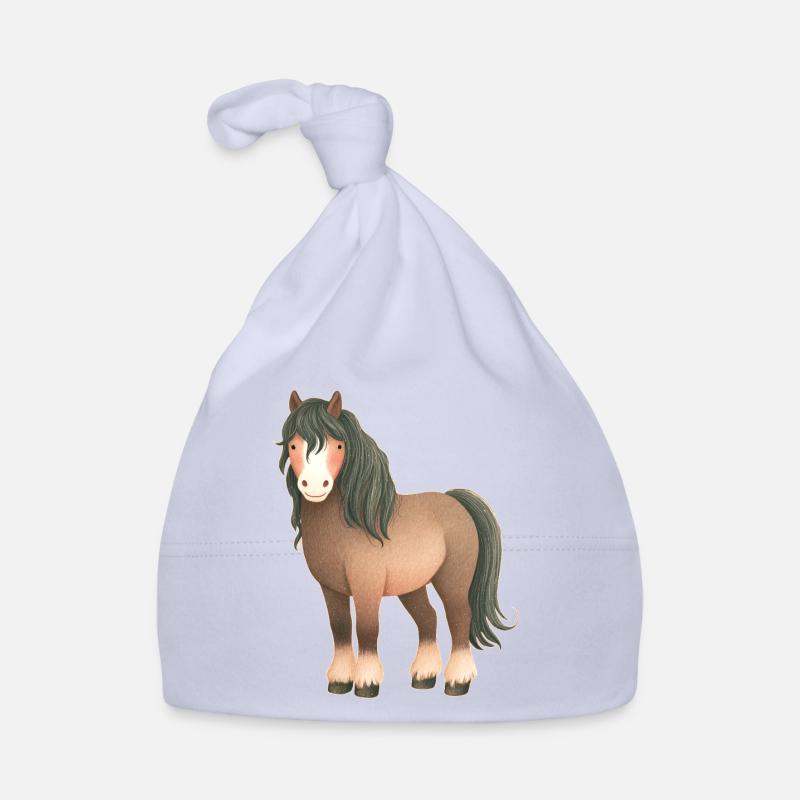 Pferd Baby Bio-Mütze