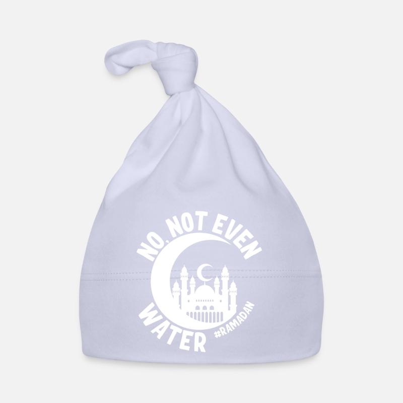 No not even water Ramadan Organic Baby Cap