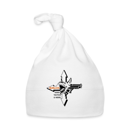Logo - schwarz/orange - Baby Bio-Mütze
