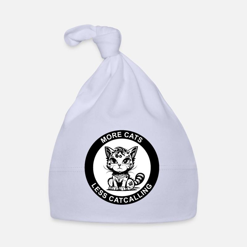 PLUS DE CHATS, MOINS DE SIFFLEMENTS Bonnet bio Bébé