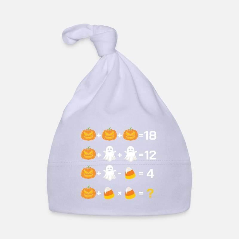 Skull Horror Halloween Cadeau Bonnet bio Bébé