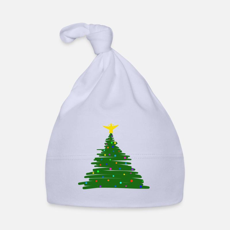 Weihnachtsbaum Baby Bio-Mütze