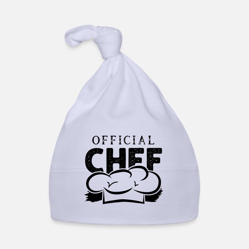 chef chef chef cook cooking Organic Baby Cap