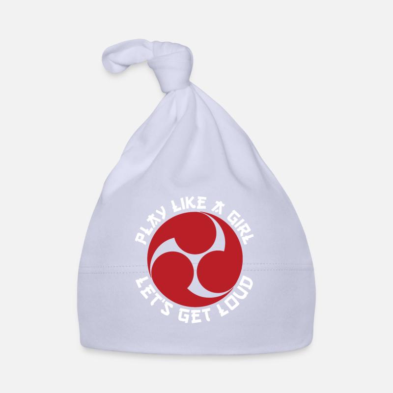 TAIKO MITSUDOMOE RED GRAPHIC Abbildung Baby Bio-Mütze