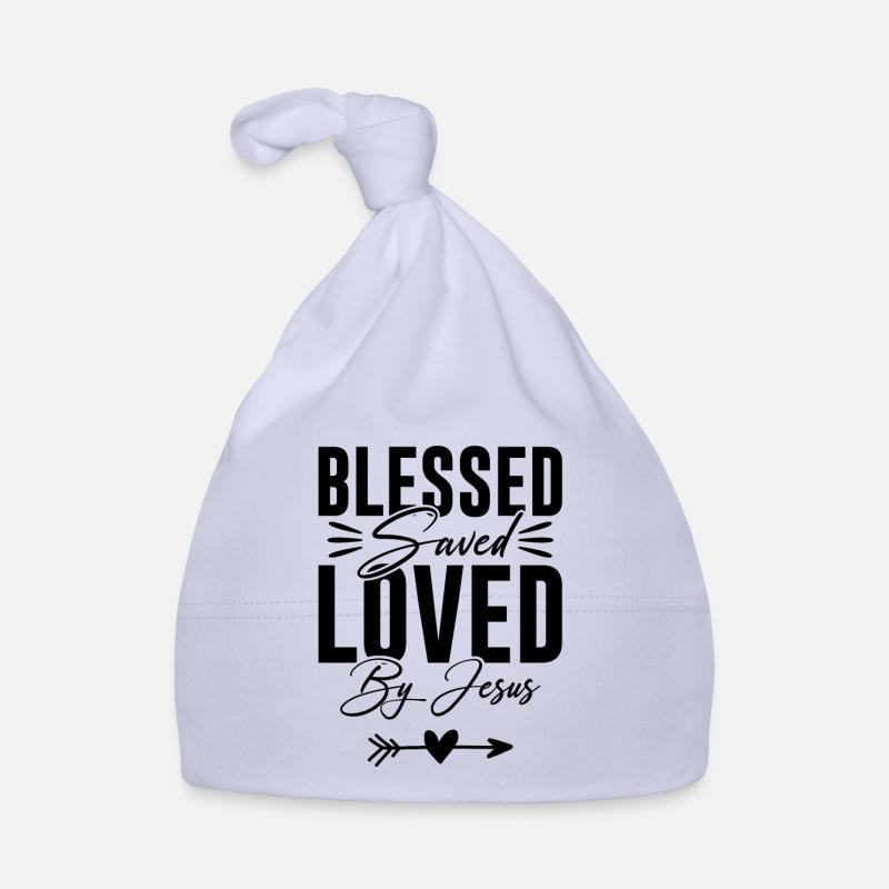 Blessed Jésus aime la parole Bonnet bio Bébé