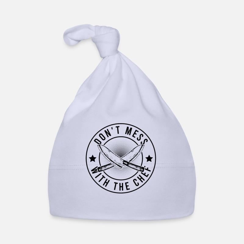 chef chef chef chef messer Organic Baby Cap