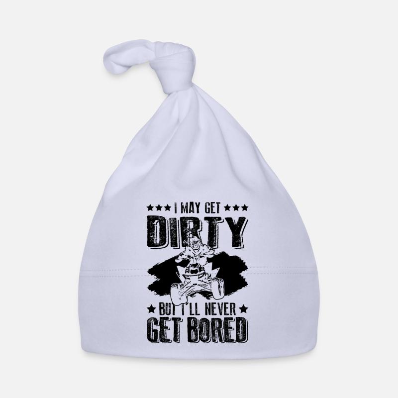 Quad Quadfahrer Baby Bio-Mütze