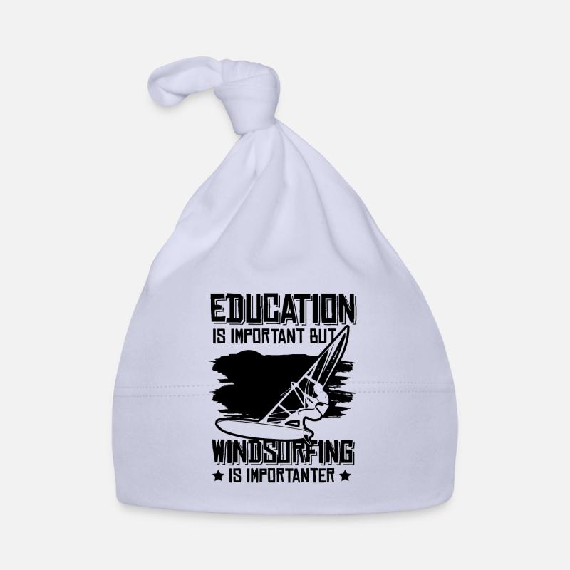 windsurfer windsurfing Baby Bio-Mütze
