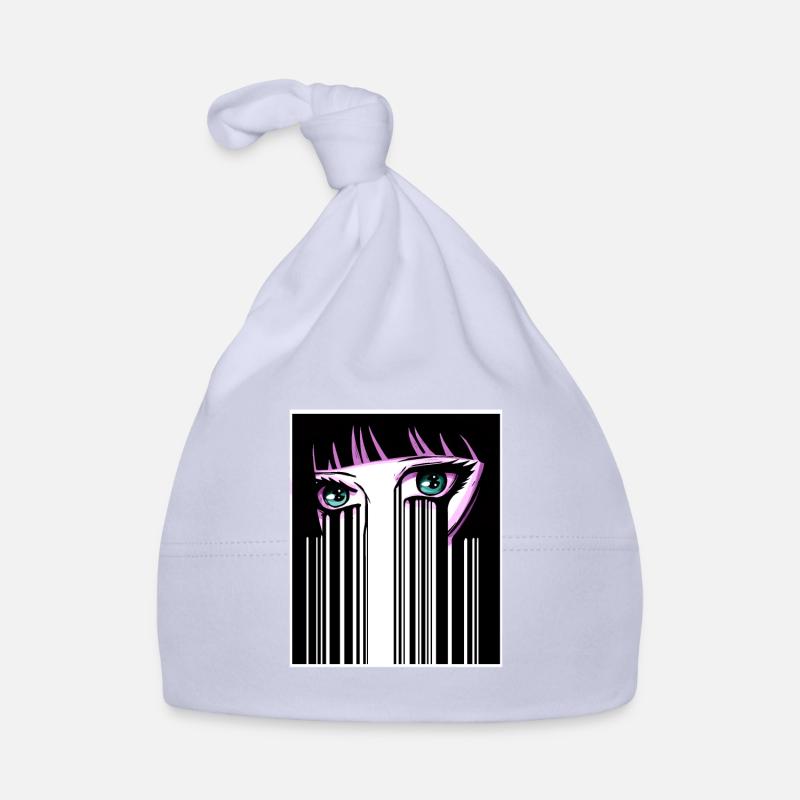 Anime Eyes Japon Code-barres Bonnet bio Bébé