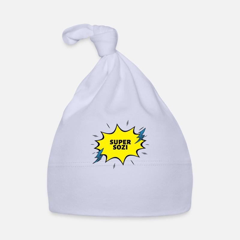 Super Sozi Soziale Arbeit Geschenk Baby Bio-Mütze