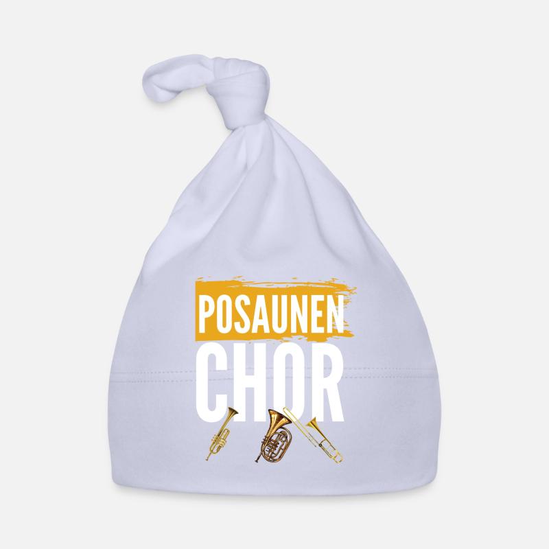 Posaunenchor lustiges Geschenk Baby Bio-Mütze