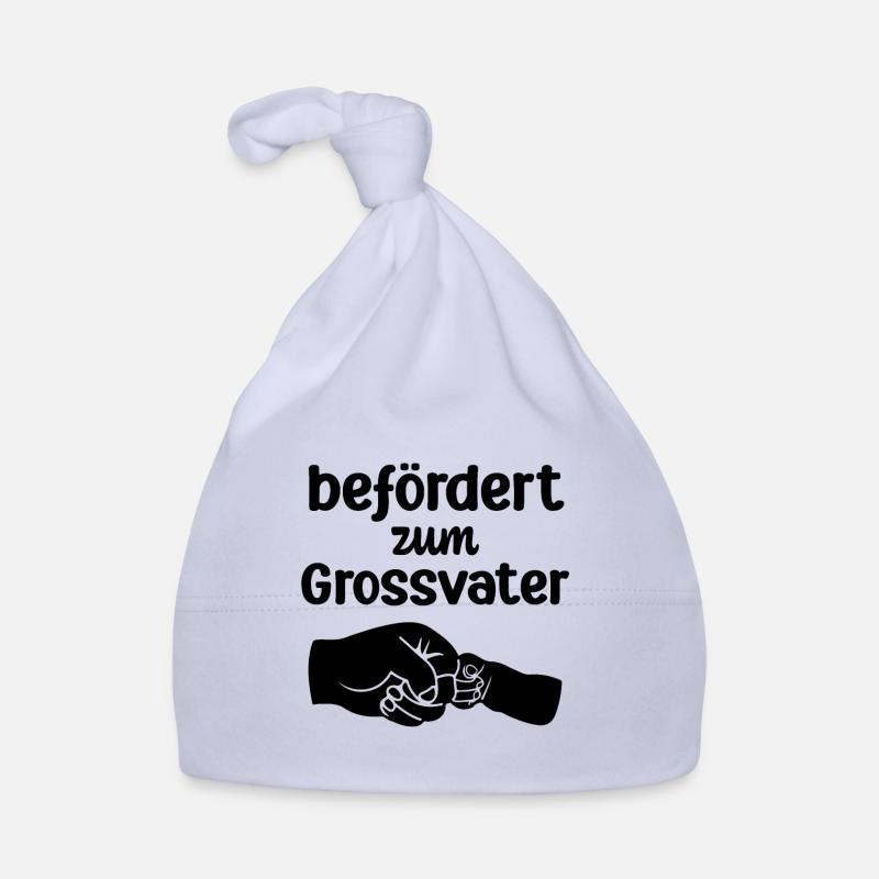 Befördert zum Grossvater Opa Schweiz Schweizer Opa Baby Bio-Mütze