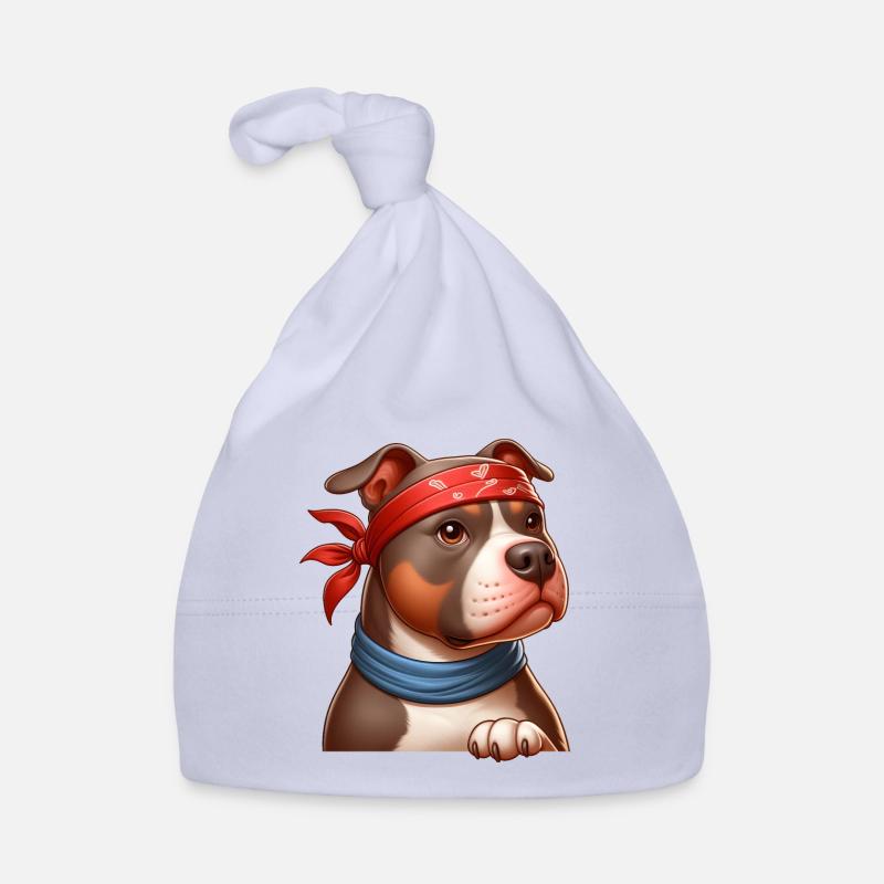 Pitbull The Karate Master Organic Baby Cap