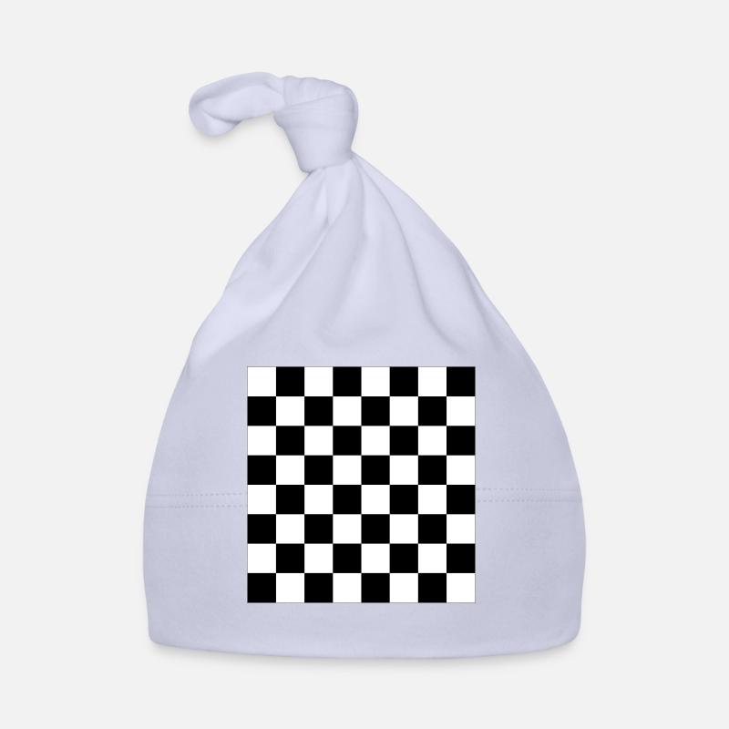 Chess Board - Vector Design Organic Baby Cap