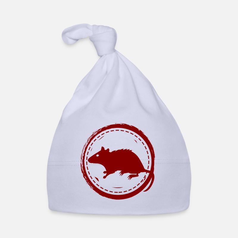 Rat - Rongeur Bonnet bio Bébé