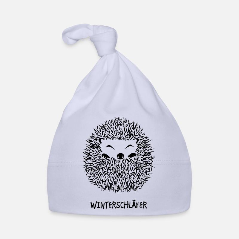 igel winterschlaf winterschläfer müde pennen Baby Bio-Mütze