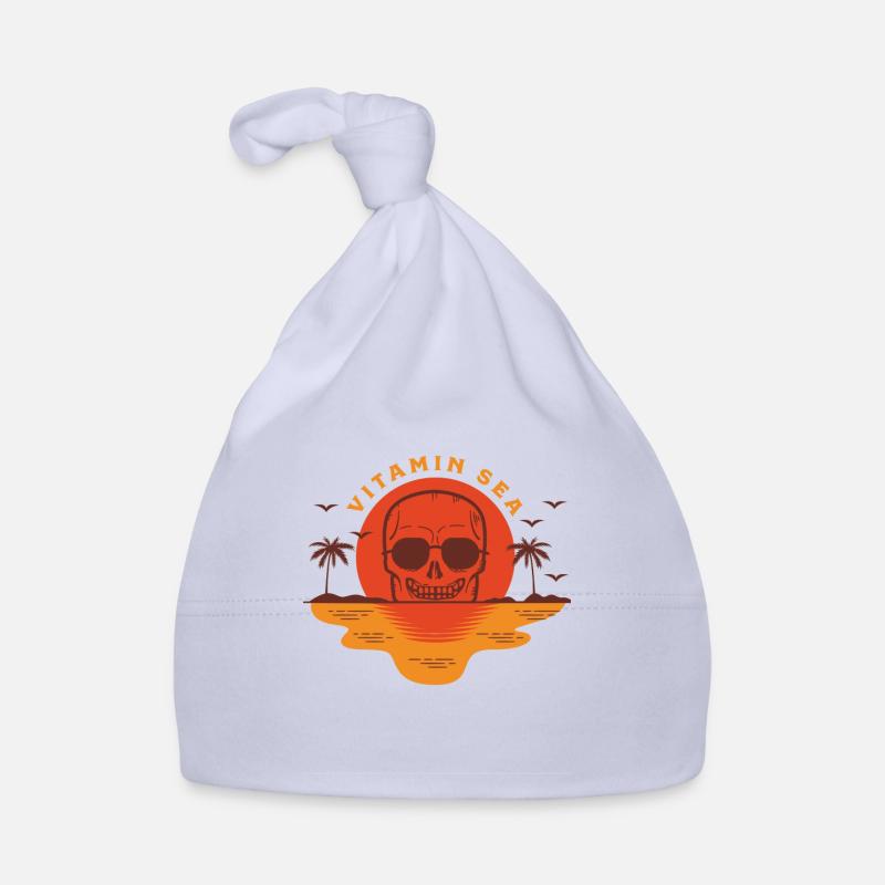 Vitamine Sea - Bonnet bio Bébé - ciel