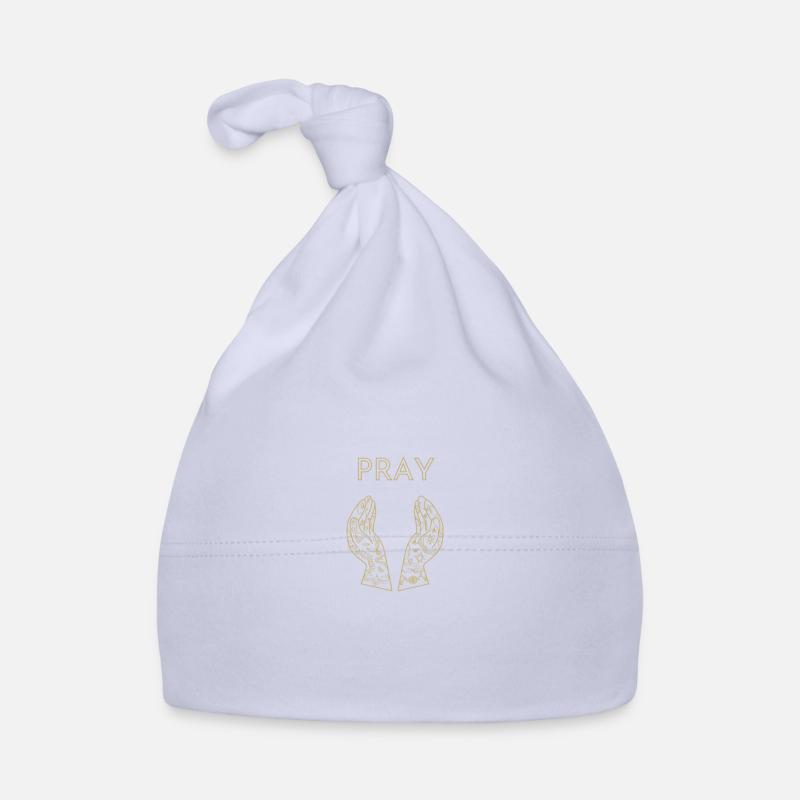 Pray Islam Allah Mecca Organic Baby Cap