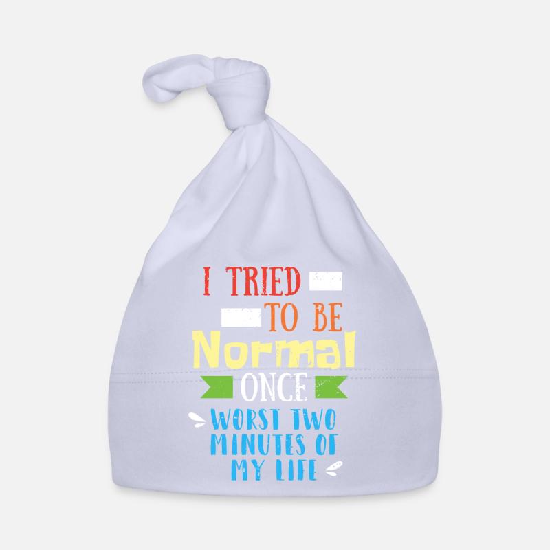 Witziges Zitat Baby Bio-Mütze