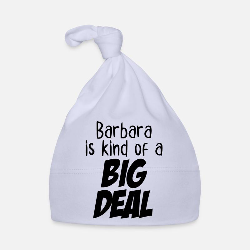 Barbara est un peu une grosse affaire Bonnet bio Bébé