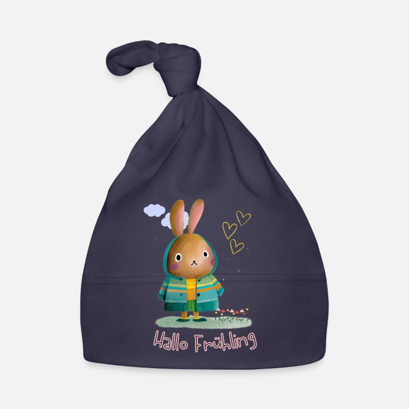 Spring | Easter | Happy Easter | Illustration Organic Baby Cap