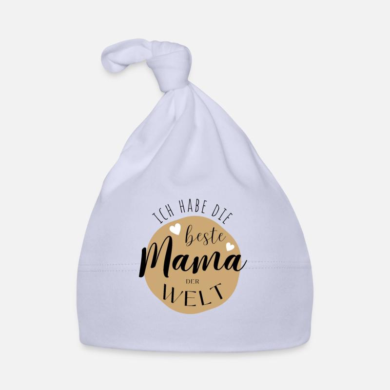 BESTE MAMA - Baby Geschenkidee Muttertag Baby Bio-Mütze