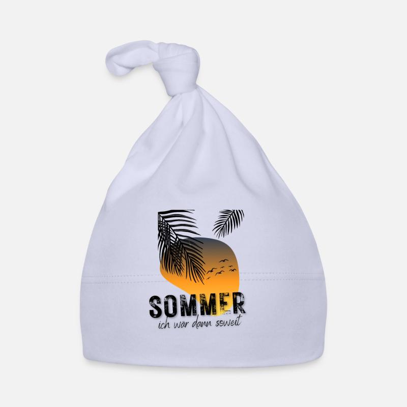 SOMMER ich bin dann soweit - HELLO SUMMER Baby Bio-Mütze