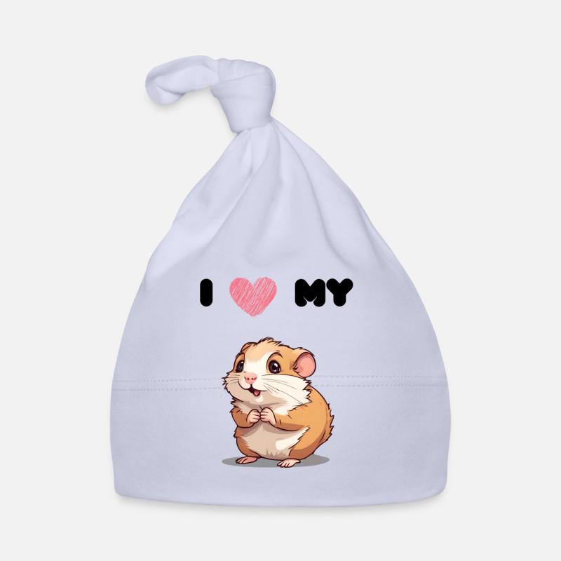 Hamster Love - Hamster mignon Bonnet bio Bébé